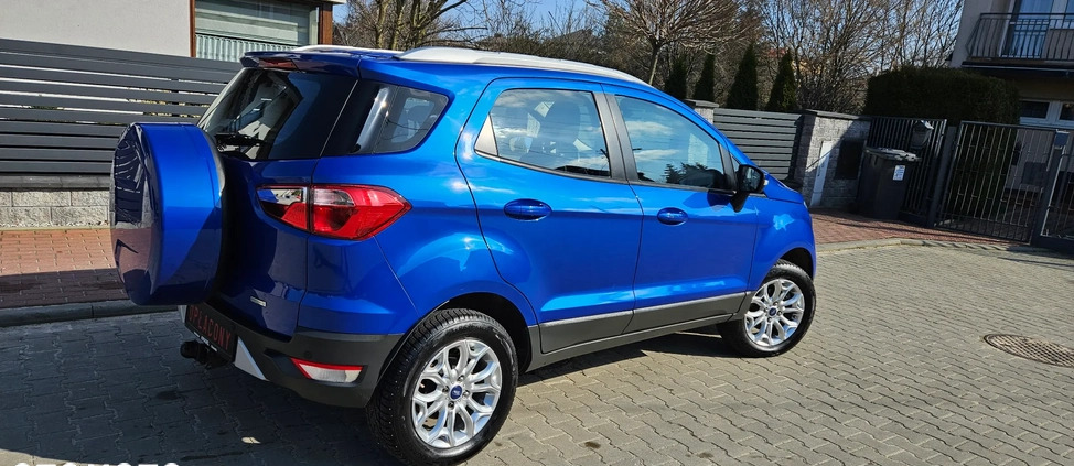 Ford EcoSport cena 37903 przebieg: 142347, rok produkcji 2014 z Zawiercie małe 631